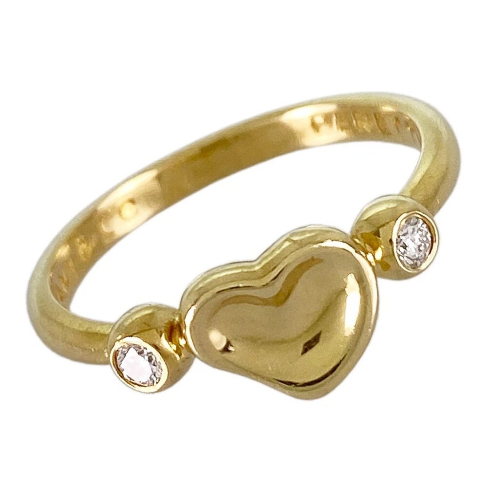 TIFFANY&Co. Full heart Yellow gold diamond Ring